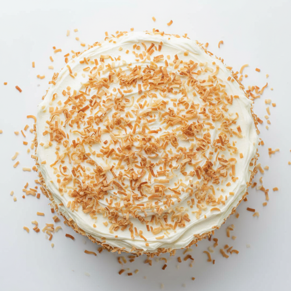 Coconut Cake Flavor - Top View